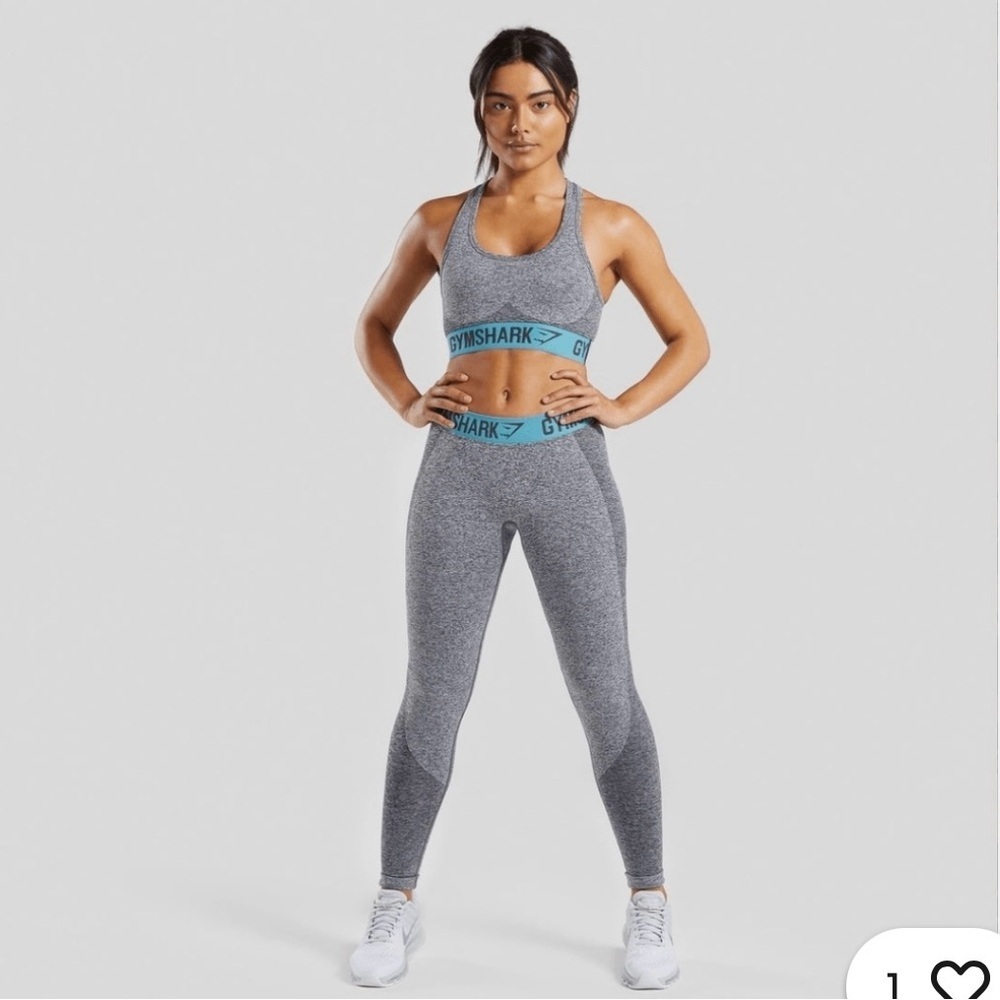 Gymshark Women's Gray Leggings | Workout| Gym | Athleisure|